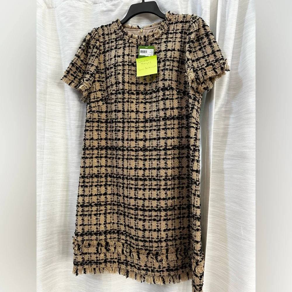 NWT Kate Spade Tweed Dress with Dustbag - Picture 1 of 3